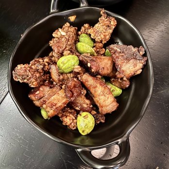 Thaimee Love - Oysters with "Chinatown" crispy pork belly - Thai Near Me - New York, New York