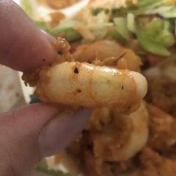 La Fiesta - I noticed the shrimp wasn't cut to be cleaned out - Tacos Near Me - Buckeye, Arizona La Fiesta - I noticed the shrimp wasn't cut to be cleaned out - Tacos Near Me - Buckeye, Arizona