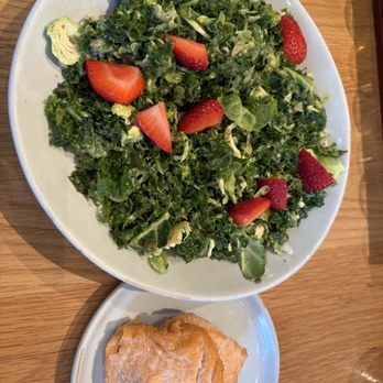 Alcove - Full Kale & Brussels Salad w/ salmon! - Cocktail Bars Near Me - Cincinnati, Ohio