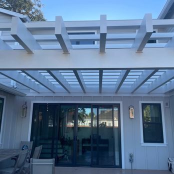 Natural Vibrations - Pergola structure matching house - General Contractors Near Me
