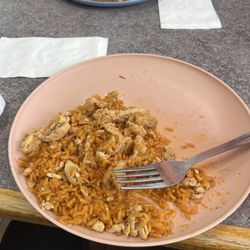 El Corral - Eating from the buffet!