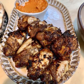 Delbar - Atlanta - Harissa chicken wings - Middle Eastern Near Me - Atlanta, Georgia