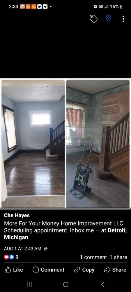 Slide of More For Your Money Home Improvement