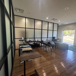 Kersenbrock Chiropractic - Therapy area; decompression, EMS, roller bed; therapeutic exercises