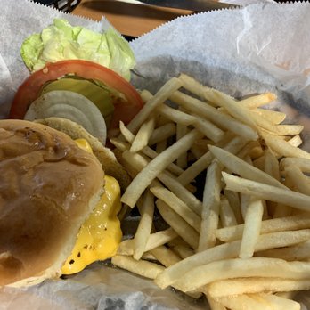 Chunky Monkey - Cheeseburger basket - Ice Cream & Frozen Yogurt Near Me