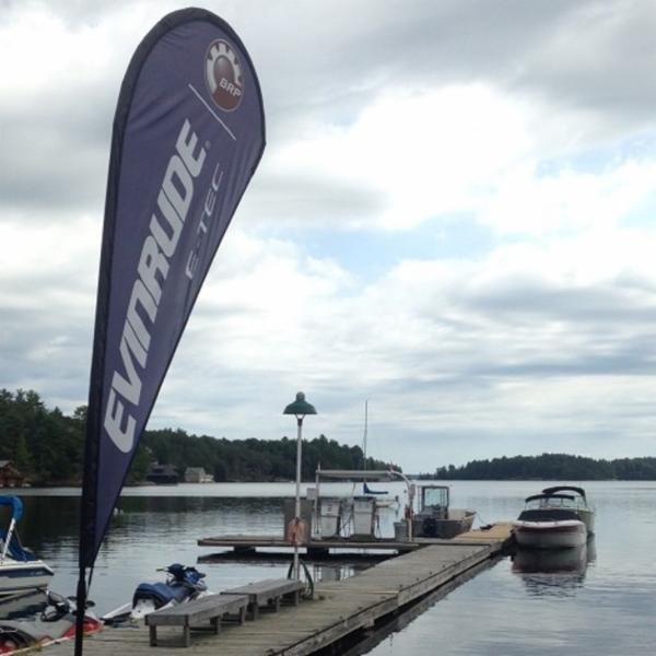 Terry Johnson's Hamer Bay Marine Logo