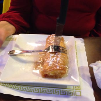 Mikonos Restaurant - Lemon custard phyllo - Greek Near Me - Ewing, New Jersey Mikonos Restaurant - Lemon custard phyllo - Greek Near Me - Ewing, New Jersey