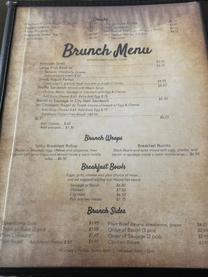 Menu photo 1 Cornerstone Cafe & Coffee Benson, NC
