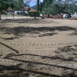 North County Sand & Gravel - Perfect coverage in one of our training arenas.