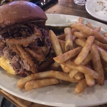 Pacific Yard House - Pulled Pork Sandwich - Bars Near Me - Conroe, Texas Pacific Yard House - Pulled Pork Sandwich - Bars Near Me - Conroe, Texas