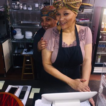 B'Gabs Comfort Cafe - The owner Gabrielle and Monica!! - Live/Raw Food Near Me - Chicago, Illinois