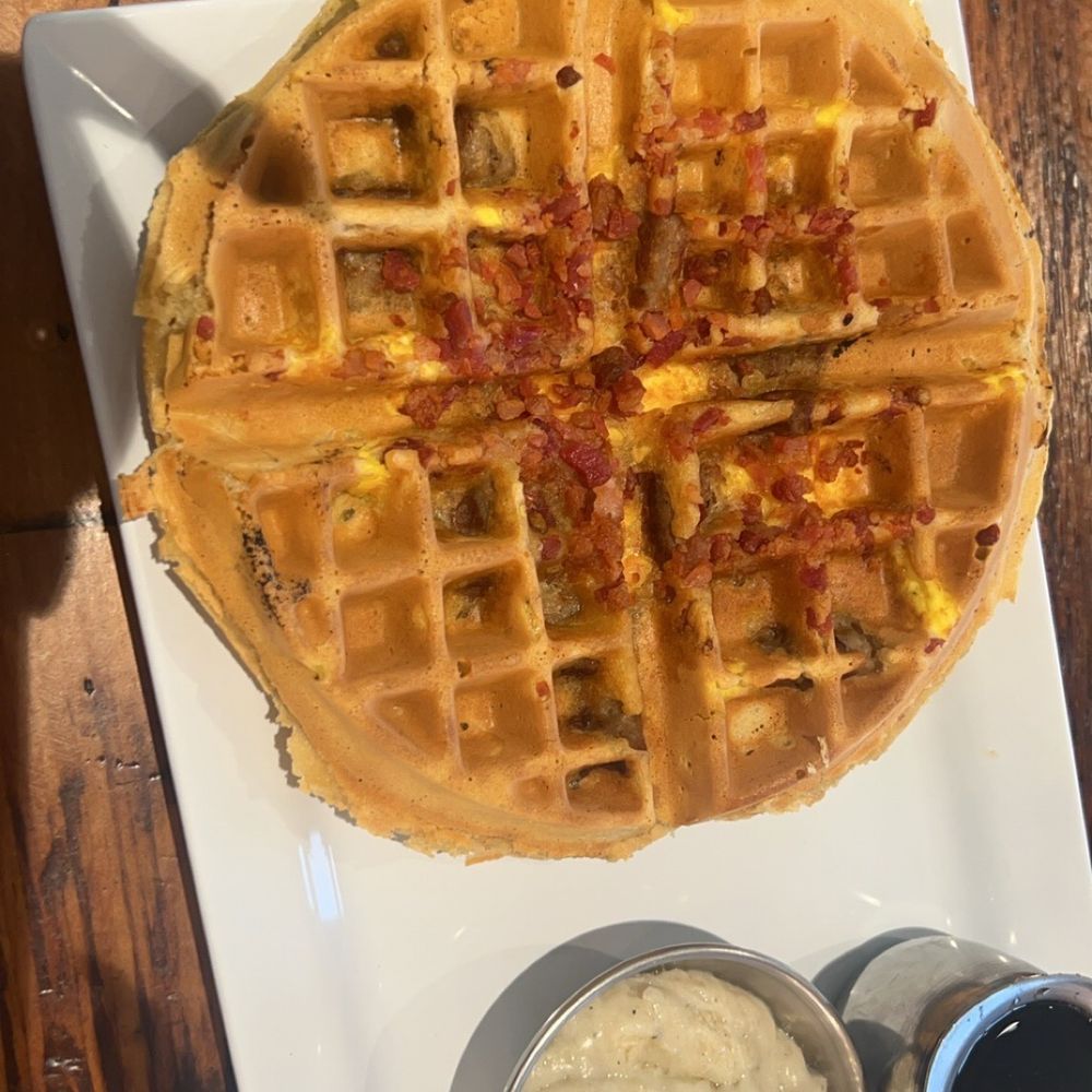 Just Love Coffee Cafe - Fairmont - Bacon waffle - Coffee & Tea Near Me - Pasadena, Texas