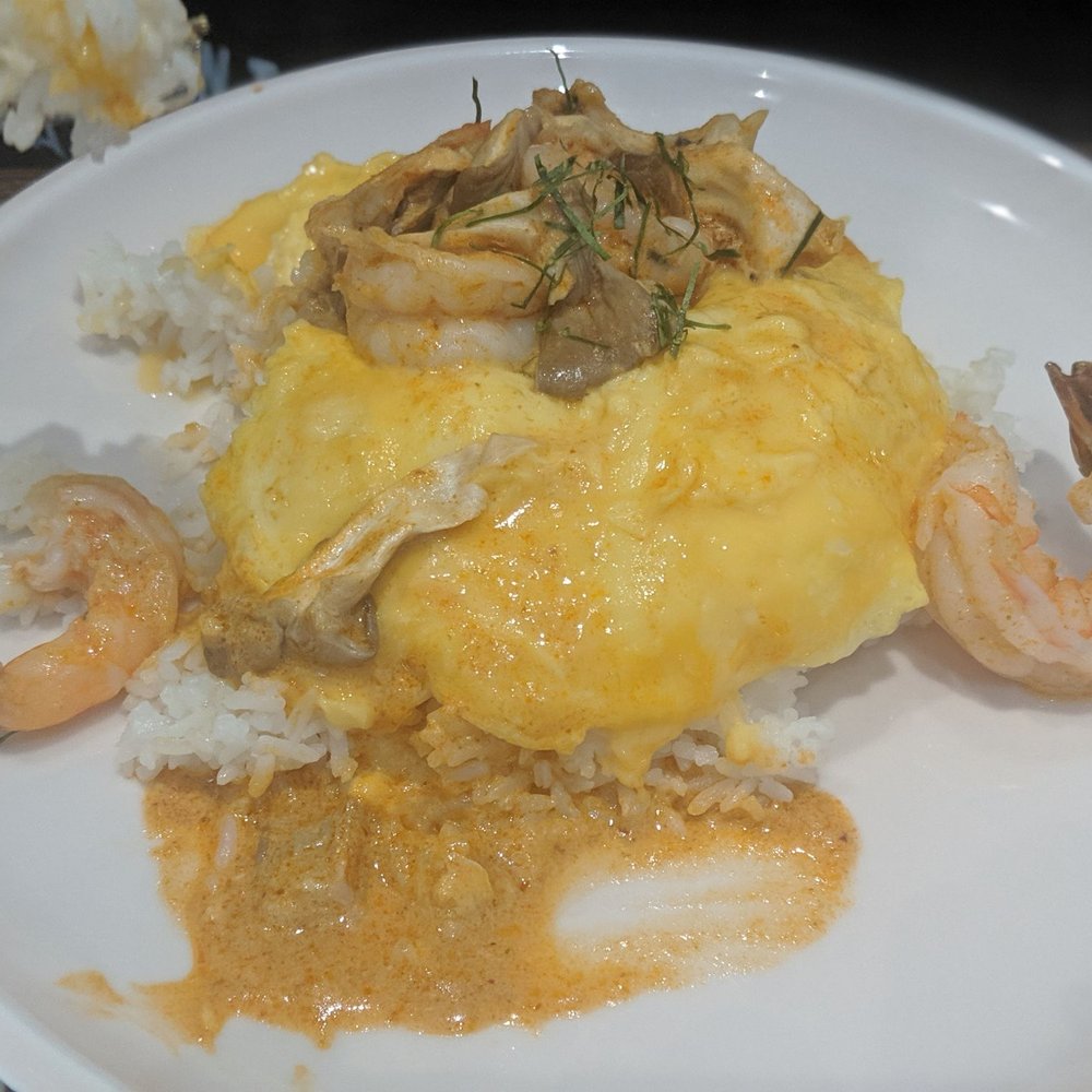Yimm - Tom yum omelette rice - Thai Near Me - Oakland, California Yimm - Tom yum omelette rice - Thai Near Me - Oakland, California