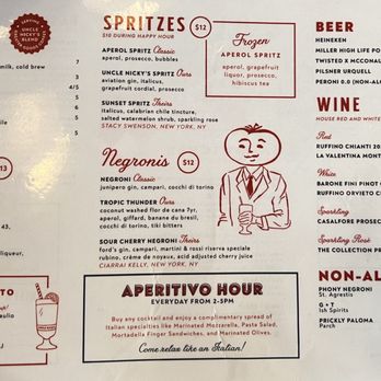 Uncle Nicky's - Menu - Italian Near Me - Austin, Texas