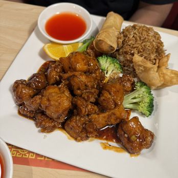 Bamboo Asian Kitchen - Orange Chicken Sp. Comb. - Chinese Near Me - Phoenix, Arizona