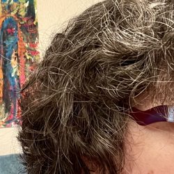 Nice Hair Salon - No she didn't! Shorter on bottom layer and gets longer as it goes back.