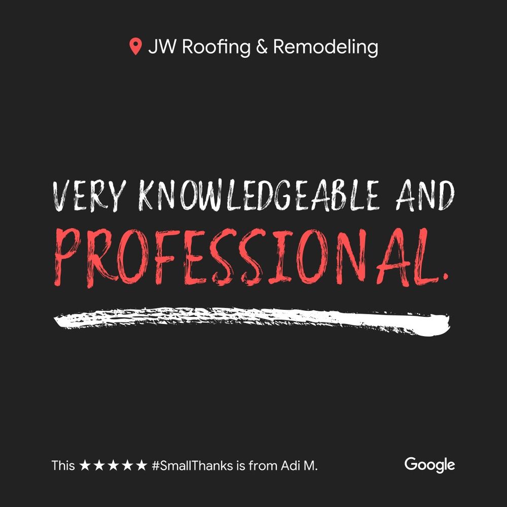 Slide of JW Roofing & Remodeling