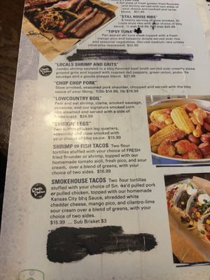 Menu photo 2 Smoke'd Shallotte, NC Menu photo 2 Smoke'd Shallotte, NC