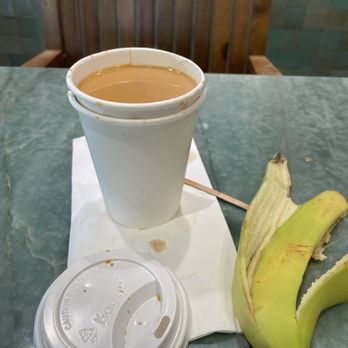 Better Days - 8oz americano and an eaten banana - Coffee & Tea Near Me - Las Vegas, Nevada Better Days - 8oz americano and an eaten banana - Coffee & Tea Near Me - Las Vegas, Nevada