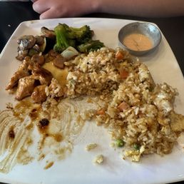 Chicken habachi Chicken habachi