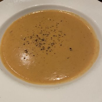 Devon - Lobster bisque.  Salty but good.  Not many chucks of lobster - Seafood Near Me - Hershey, Pennsylvania