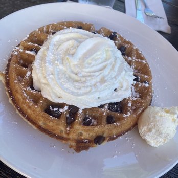 Kihei Caffe Lahaina - Chocolate waffle. So good, perfectly cooked. - Breakfast & Brunch Near Me - Lahaina, Hawaii