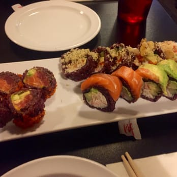 Harumi - mini-roll combo: spider roll, rainbow roll, and crazy roll! - Japanese Near Me - Phoenix, Arizona