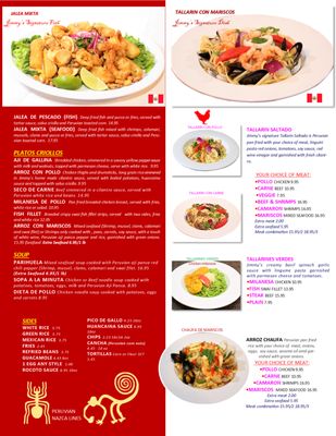 Menu photo 7 Jimmy's Peruvian & Mexican Restaurant Sacramento, CA Menu photo 7 Jimmy's Peruvian & Mexican Restaurant Sacramento, CA