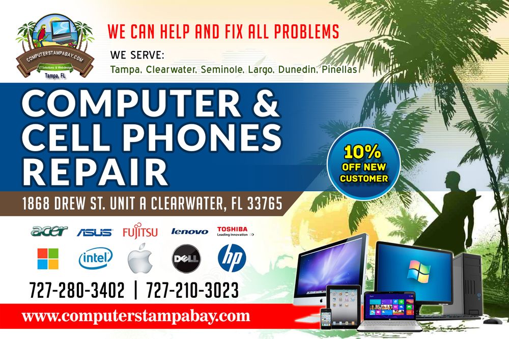 COMPUTERSTAMPABAY 1868 Drew St, Clearwater, Florida IT Services