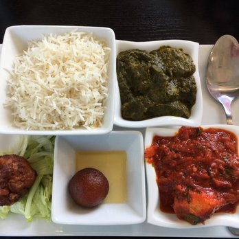 Wasagas Curry and Cocktail - Lunch menu @10.99 is a steal! Spicy vindaloo and a thick paneer with potato. Delicious! I will be back for dinner! - Indian Near Me - Wasaga Beach, Ontario