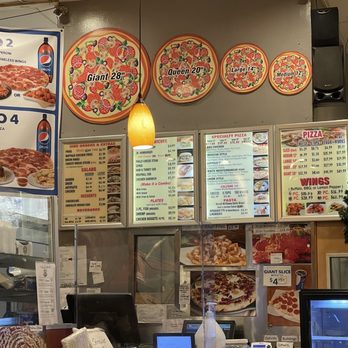 Giant Pizza King - Sizing - Pizza Near Me - San Diego, California