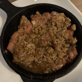 South Hill Grill - Rhubarb crisp - New American Near Me - Spokane, Washington South Hill Grill - Rhubarb crisp - New American Near Me - Spokane, Washington