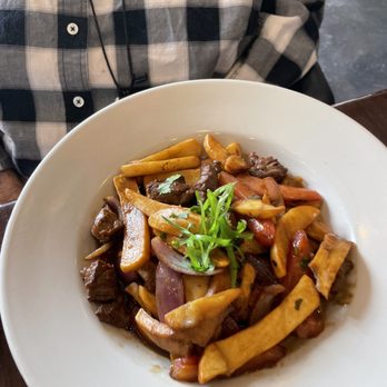 Latin Bites - Lomo Saltado - Latin American Near Me - Houston, Texas Latin Bites - Lomo Saltado - Latin American Near Me - Houston, Texas