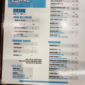 9Bar HNL - Menu - March 2023 - Coffee & Tea Near Me - Honolulu, Hawaii 9Bar HNL - Menu - March 2023 - Coffee & Tea Near Me - Honolulu, Hawaii