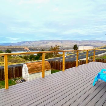 Dwarven Built Fence And Deck - Fences & Gates Near Me