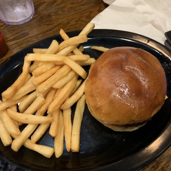 Iron Horse Grill - Plain hamburger and fries for my son. There is not a hamburger on the kids menu. - American Near Me - Pine Mountain, Georgia Iron Horse Grill - Plain hamburger and fries for my son. There is not a hamburger on the kids menu. - American Near Me - Pine Mountain, Georgia