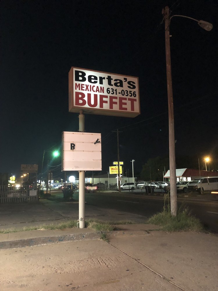 Berta’s Mexican buffet