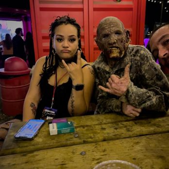Scream-A-Geddon - hanging out at horror - Haunted Houses Near Me - Dade City, Florida