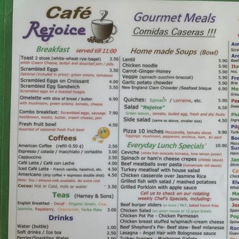 Rejoice Café - Cafes Near Me - Tamarac, Florida