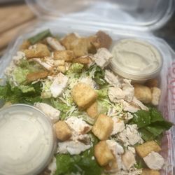 Jonuzi's Pizza - Great serving for the price and decent Cesar salad.