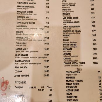 Havana Heights - Menu - Cuban Near Me - New York, New York Havana Heights - Menu - Cuban Near Me - New York, New York