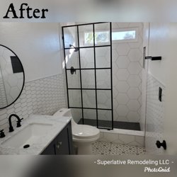 Superlative Remodeling - Full bath remodel. Call us at 480-335-7922.