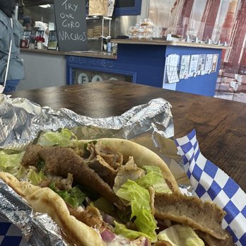 Simply Greek - Traditional gyros (hold the tomatoes) - Greek Near Me - Cypress, Texas