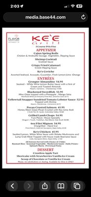 Menu photo 1 Ke'e Grill Juno Beach, FL Menu photo 1 Ke'e Grill Juno Beach, FL