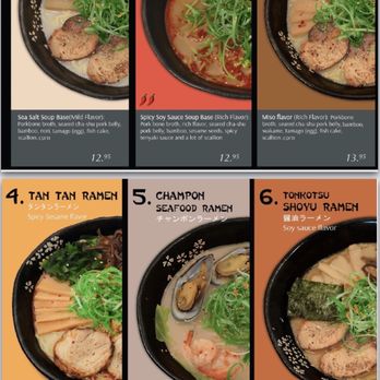 TOKYO-YA RAMEN - Soup choices - Ramen Near Me - Portland, Oregon