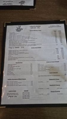Menu photo 4 Loui's Pizza Hazel Park, MI Menu photo 4 Loui's Pizza Hazel Park, MI