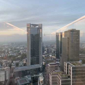 Silver Tower - ... Blick aus der 28.Etage über Frankfurt ... - Landmarks & Historical Buildings Near Me - Frankfurt, HE