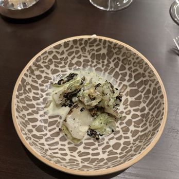 Feld - Grilled cabbage (special cream) - New American Near Me - Chicago, Illinois Feld - Grilled cabbage (special cream) - New American Near Me - Chicago, Illinois