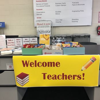 Staples - Back to school section for teachers! Sooooo appreciated! - Shipping Centers Near Me - Wilmington, North Carolina