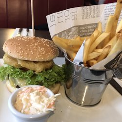 The Derrylahan Bar & Bistro - Nice fat juicy burgers.